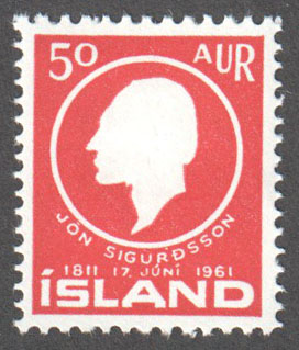 Iceland Scott 335 Mint - Click Image to Close